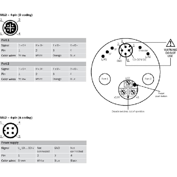Codeur abs. multitours Ø60mm Axe plein 06mm PROFINET 262144x4096-Lire la description