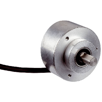 Codeur inc. Ø60mm Axe plein 10mm 01024i/t 4,5-5,5V TTL/RS422 C1,5m-Lire la description