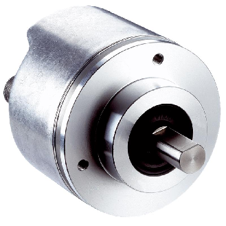 Codeur abs. multitours Ø60mm Axe plein 10mm PROFIBUS 16.384 x 131.072-Lire la description