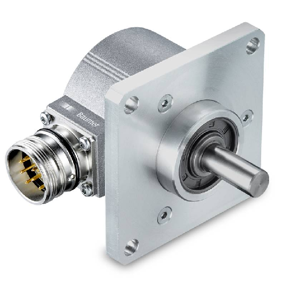 Codeur inc. Ø58mm Axe plein ø3/8 01024i/t PROG TTL/RS422 M12 8P"-Lire la description