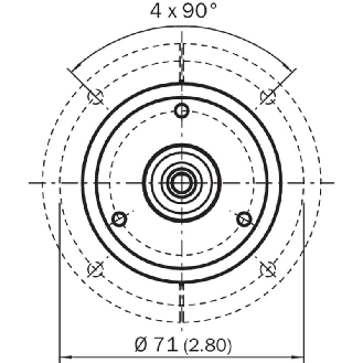Codeur abs. multitours Ø60mm Axe plein 06mm SSI 4096x4096 C1,5m-Lire la description
