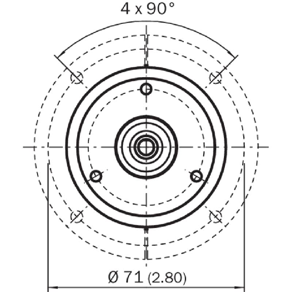 Codeur abs. multitours Ø60mm Axe plein 06mm SSI 4096x4096 C1,5m-Lire la description