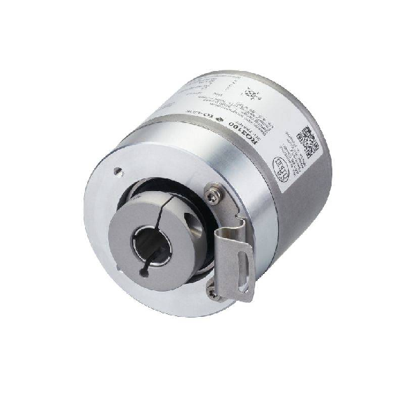 Codeur incrémental, Axe creux 12mm, 10000 impulsions/tour Programmable, 4,75-30Vdc, HTL/TTL, IO-Link, Connecteur M12 5 pôles-Lire la description