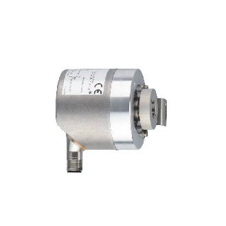 Codeur incrémental, Axe creux 12mm, 10000 impulsions/tour Programmable, 4,75-30Vdc, HTL/TTL, IO-Link, Connecteur M12 5 pôles-Lire la description