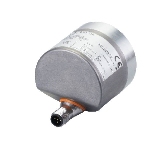Codeur incrémental, Axe creux 12mm, 10000 impulsions/tour Programmable, 4,75-30Vdc, HTL/TTL, IO-Link, Connecteur M12 5 pôles-Lire la description