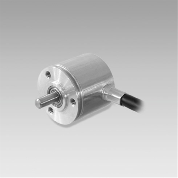 Codeur inc. Ø24mm Axe plein 4mm IP54 360i/t 5Vdc TTL/RS422 Câble 1m Codeur inc. Ø24mm Axe plein 4mm IP54 360i/t 5Vdc TTL/RS422 Câble 1m-Lire la description