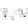 Codeur abs. monotour Ø60mm Axe plein 10mm SSI 8.192 (13 bit) C5m IP65