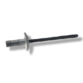 Rivet Etanche Aluminium Tige Acier Tête Large 4.8X10-Lire la description