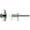 Rivet Etanche Aluminium Tige Acier Tête Large 4.8X10