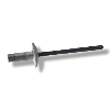 Rivet Etanche Aluminium Tige Acier Tête Large 4.8X10
