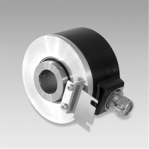 Codeur inc. Ø80mm Axe trav. 25mm 1024i/t 8-30V HTL/Totem pôle-Lire la description