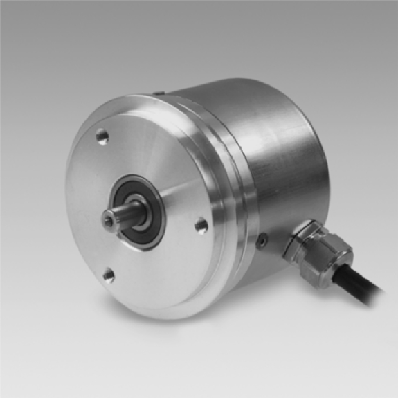 Codeur inc. magn Ø58mm Axe plein 6mm 360i/t 10-30V Totem pôle M12 5P-Lire la description