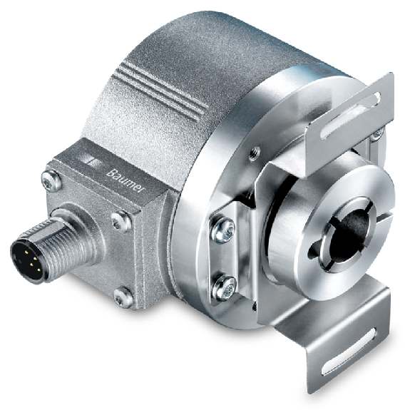 Codeur inc. Ø58mm Axe creux 12mm 3600i/t 5V TTL/RS422 M23 12P IP65 Codeur inc. Ø58mm Axe creux 12mm 3600i/t 5V TTL/RS422 M23 12P IP65-Lire la description