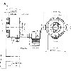 Codeur inc. Ø60mm Axe creux 10mm 00360i/t HTL/Push pull M23