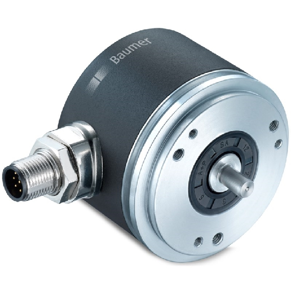Cod. abs. multitours Axe plein 10mm 14-30V 0-3600° câble 2m-Lire la description