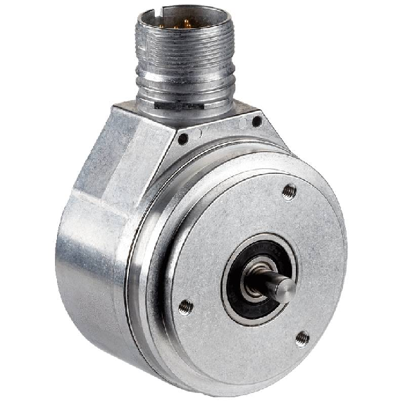 Codeur inc. Ø60mm Axe plein 6mm 10000i/t 4,5-5,5V TTL/RS422 M23 12P Codeur inc. Ø60mm Axe plein 6mm 10000i/t 4,5-5,5V TTL/RS422 M23 12P-Lire la description