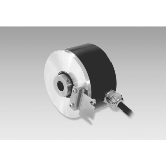 Codeur inc. Ø80mm Axe trav. 25mm 1024i/t 8-30Vdc HTL,PushPull C1m-Lire la description