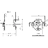 Codeur abs. multitours Ø60mm Axe creux 15mm PROFINET 262144x4096