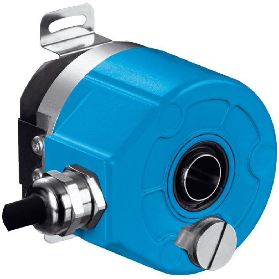 Codeur abs. monotour Ø60mm Axe trav. 14mm Parallèle 32.768 (15 bit) Codeur abs. monotour Ø60mm Axe trav. 14mm Parallèle 32.768 (15 bit)-Lire la description