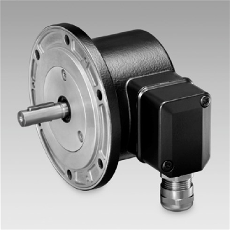 Codeur inc. Ø115mm Axe plein bride Euro B10 100i/t 9-30V HTL Bornes-Lire la description