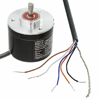 Codeur inc. Ø40mm Axe plein 6mm 1000i/t 5-24Vdc NPN, câble 2m-Lire la description