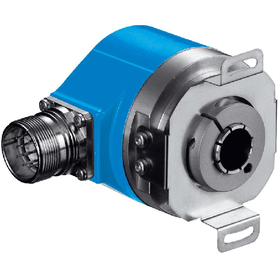 Codeur abs. monotour Ø60mm Axe creux 15mm Parallèle 0360i/t M23 21P Codeur abs. monotour Ø60mm Axe creux 15mm Parallèle 0360i/t M23 21P-Lire la description