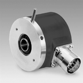 Codeur inc. Ø58mm Axe trav. 12mm 25i/t 5V TTL/RS422 M23 12P-Lire la description