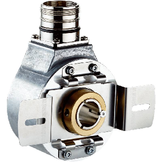 Codeur inc. Ø60mm Axe trav. 12mm 5000i/t 5V TTL/RS422 M23 12P-Lire la description
