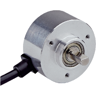 Codeur inc. Ø40mm Axe plein 6mm 50i/t 10-27V HTL/Push pull c2m-Lire la description