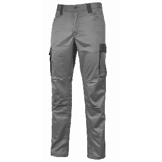 U-Power - Pantalon de travail gris foncé Stretch et Slim CRAZY-Lire la description