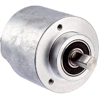 Codeur abs. multitours Ø60mm Axe plein 10mm PROFINET 262144x4096-Lire la description