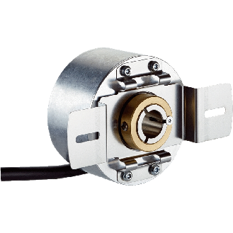 Codeur inc. Ø60mm Axe trav. 5/8 1000i/t 4.5-30V TTL/HTL C1.5m"-Lire la description