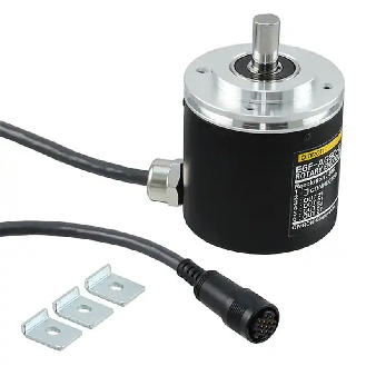 Codeur abs. Ø50mm 360 imp/t 5-12V BCD Câble 2m pour H8PR-Lire la description