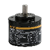 Codeur inc. Ø50mm Axe plein 8mm 3600i/t 12-24Vdc PNP/NPN câble 2m