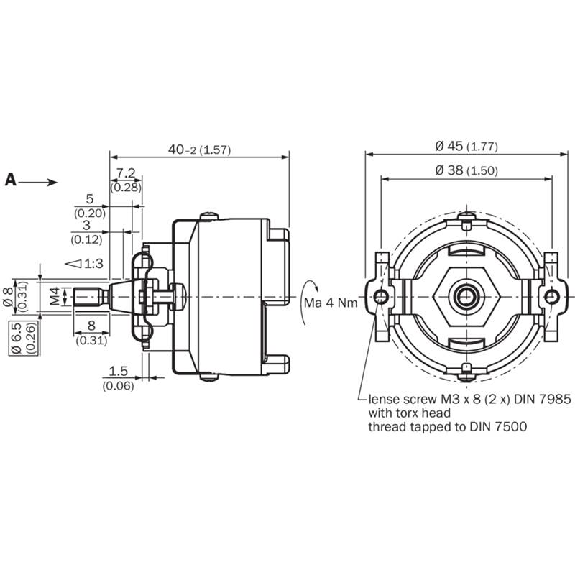 Codeur abs. multitours feedback moteur Codeur abs. multitours feedback moteur-Lire la description
