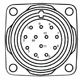Codeur abs. monotour Axe plein 10mm 00720i/t 10-32Vdc SSI, M23 12P-Lire la description