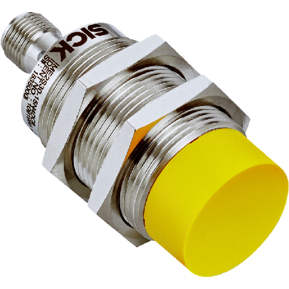 DPI de séc. M30 OSSD (x2) P15mm non noyé 71(34.6)mm Laiton / M12 4P-Lire la description