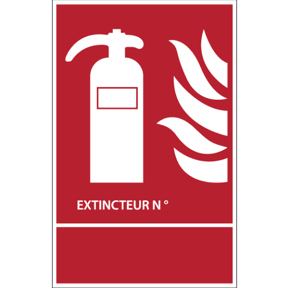 Panneau signalétique pour extincteur Classe à remplir Panneau signalétique pour extincteur Classe à remplir-Lire la description