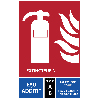 Panneau signalétique pour extincteur Eau + Additif  Classe AB