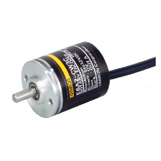 Codeur inc. Ø25mm Axe plein 4mm 0360i/t 12-24Vdc NPN, câble 2m-Lire la description