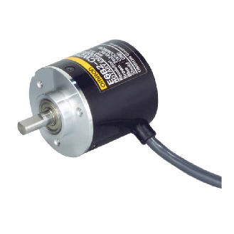 Codeur inc. Ø40mm Axe plein 6mm 2000i/t 5-24Vdc PNP, câble 2m-Lire la description
