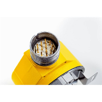 Codeur abs. de séc. multitours Axe creux 15mm SSI + Sin/Cos M23 12P-Lire la description