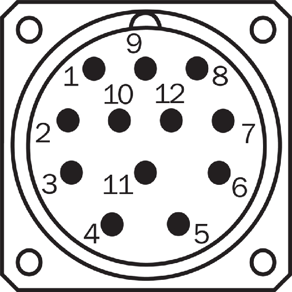 Codeur inc. de sécurité Ø60mm Axe creux 6mm 1024i/t 4,5-32Vdc Sin/Cos-Lire la description
