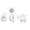 Codeur abs. Ø58mm multitours Ethernet/IP Axe plein 10mm 10-30Vdc IP65