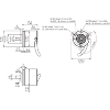 Codeur inc. Ø36mm Axe plein 6mm 00500i/t 5Vdc TTL/RS422 C0.5m