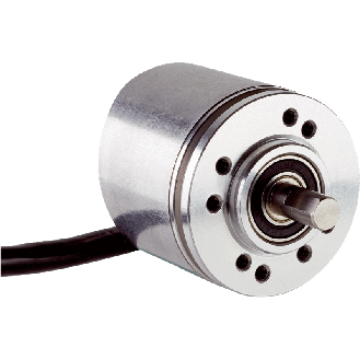 Codeur inc. Ø36mm Axe plein 6mm 02500i/t 7-30Vdc HTL/PushPull C1,5m-Lire la description