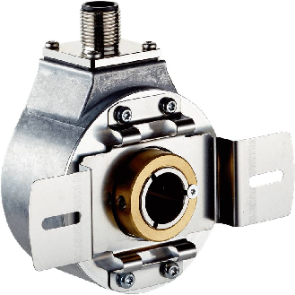 Codeur inc. Ø60mm Axe trav. 5/8 02500i/t 10-27Vdc HTL/TTL M12 8P"-Lire la description