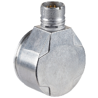 Codeur abs. monotour Ø60mm Axe plein 06mm SSI 32.768 (15 bit) M23 12P-Lire la description