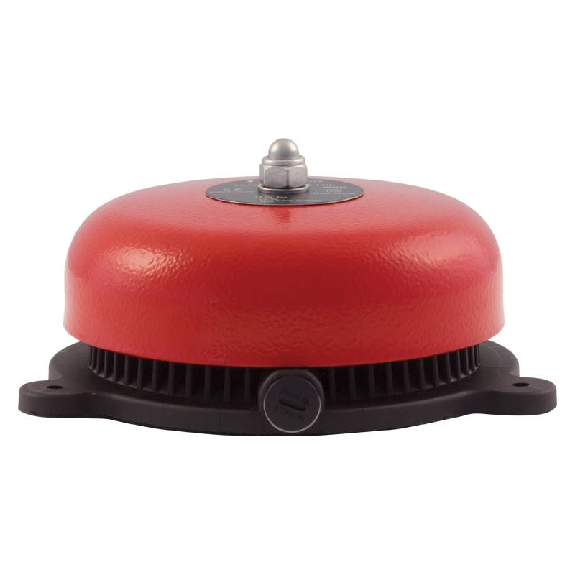 Sirène continu 98db SIAD 165 V24DC IP66 Ø167mm ROUGE-Lire la description