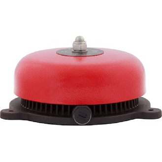 Sirène continu 98db SIAD 215 V24DC IP66 Ø210mm ROUGE-Lire la description